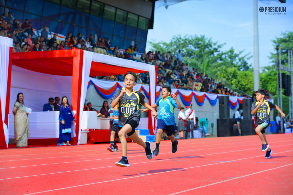 Presidium Rajnagar, PRESIDIUM CELEBRATES ANNUAL SPORTS DAY WITH ARDOUR AND ZEAL